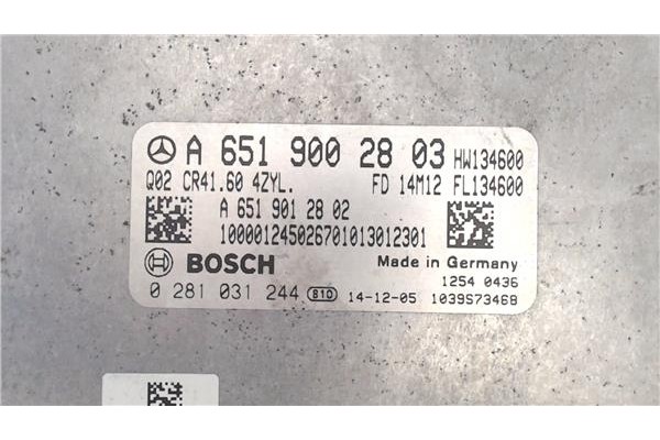 Recambio de centralita para mercedes-benz vito furgón (447) 2.1 114/116 cdi, 119 cdi/bt 4x4 extralang (447.605) referencia OEM I