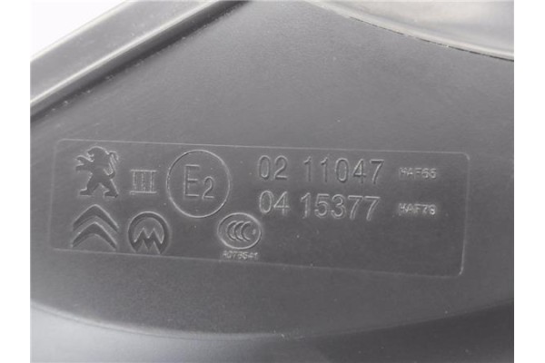 Recambio de retrovisor electrico izquierdo para citroen c3 1.2 feel referencia OEM IAM 232636289 E20415377 