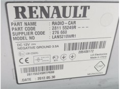 Recambio de autoradio para renault clio iv 1.5 business referencia OEM IAM 281155249R 281155249RT 