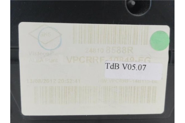 Recambio de cuadro completo para renault clio iv 1.5 business referencia OEM IAM 248108583R  