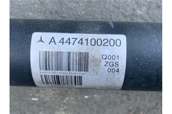 Recambio de cardan trasero para mercedes-benz vito furgón (447) 2.1 114/116 cdi, 119 cdi/bt 4x4 extralang (447.605) referencia O