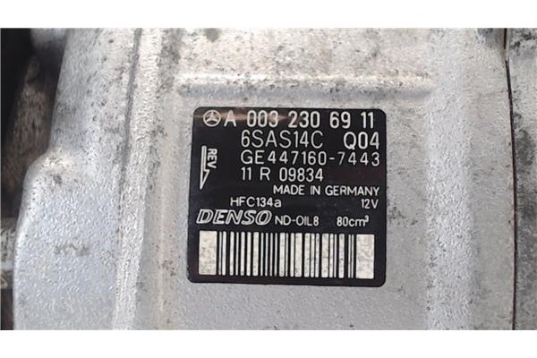 Recambio de compresor aire acond. para mercedes-benz vito furgón (447) 2.1 114/116 cdi, 119 cdi/bt 4x4 extralang (447.605) refer