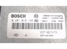 Recambio de centralita para renault clio iv 1.5 business referencia OEM IAM 237102748R 237102747R 