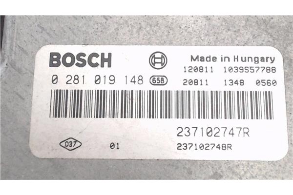 Recambio de centralita para renault clio iv 1.5 business referencia OEM IAM 237102748R 237102747R 