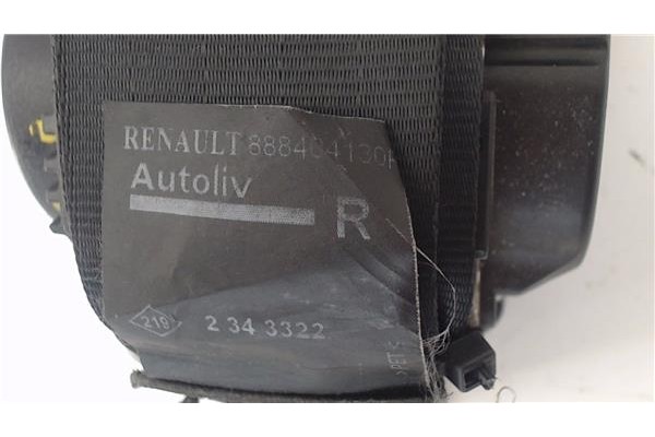 Recambio de cinturon seguridad trasero derecho para renault clio iv 1.5 business referencia OEM IAM 888408665R  