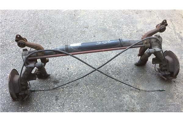 Recambio de puente trasero para peugeot 206 berlina (1998) 2.0 gt [2,0 ltr. - 100 kw 16v cat (rfn / ew10j4)] referencia OEM IAM 