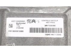 Recambio de centralita para citroen c3 1.2 feel referencia OEM IAM 9817335080 A2C1444260001 
