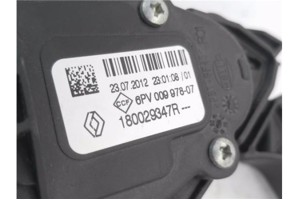 Recambio de pedal acelerador para renault clio iv 1.5 business referencia OEM IAM 180029347R 6PV00997807 