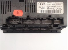 Recambio de mandos climatizador para audi a3 (8p1) referencia OEM IAM (8E0820043K) (0643450) 