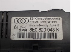 Recambio de mandos climatizador para audi a3 (8p1) referencia OEM IAM (8E0820043K) (0643450) 