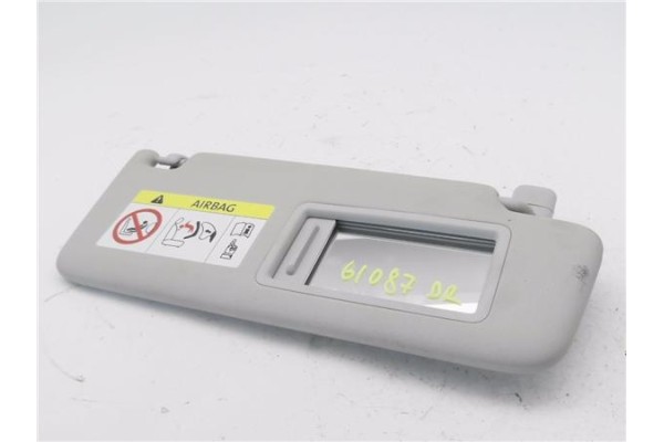 Recambio de parasol derecho para volkswagen golf vii berlina (bq1/be2) 1.6 sport referencia OEM IAM 5G0857552DB  