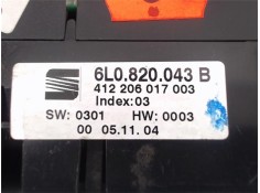 Recambio de mandos climatizador para seat ibiza (6l1) referencia OEM IAM (6L0820043B) (412206017003) 