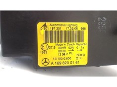 Recambio de faro delantero izquierdo para mercedes-benz clase a (bm 169) 1.5 a 150 (169.031) referencia OEM IAM A1698200161 3011