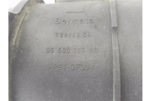 Recambio de caudalimetro para peugeot 207 1.6 hdi referencia OEM IAM 9650010780 72834204 