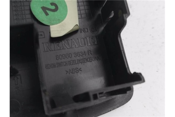 Recambio de mando elevalunas delantero derecho para renault clio iv 1.5 business referencia OEM IAM 809603634R  