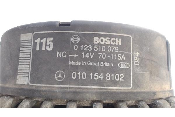 Recambio de alternador para mercedes-benz clase m (bm 164) 3.0 ml 280 cdi (164.120) referencia OEM IAM 101548102 123510079 