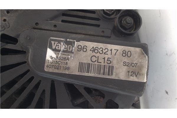 Recambio de alternador para citroen berlingo 1.6 hdi 92 sx combi referencia OEM IAM 9646321780 CL15 