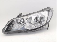 Recambio de faro delantero izquierdo para honda civic viii sedán (fd) 1.3 hybrid referencia OEM IAM 33151S 33151SNBG03 