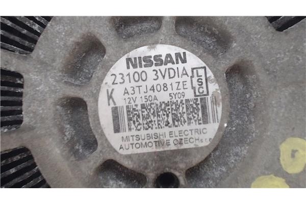 Recambio de alternador para nissan nv200 furgón 1.5 dci referencia OEM IAM 231003VDIA A3TJ4081ZE 
