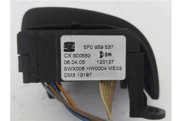 Recambio de interruptor volante para seat altea (5p1) 1.9 emocion referencia OEM IAM 5P0959537  