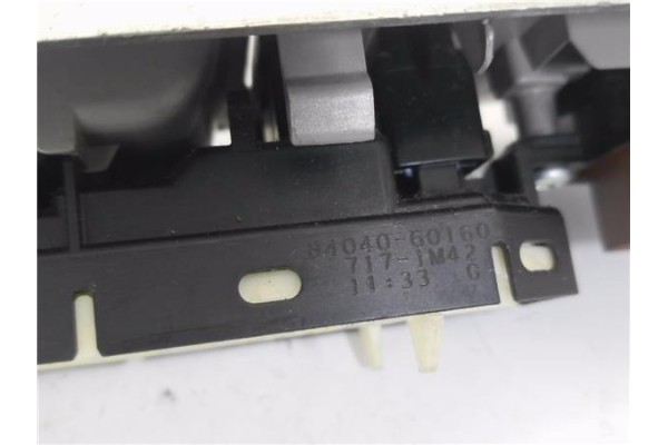 Recambio de mando elevalunas delantero izquierdo para toyota prius (nhw11) 1.5 básico referencia OEM IAM 7423247130 8404060160 