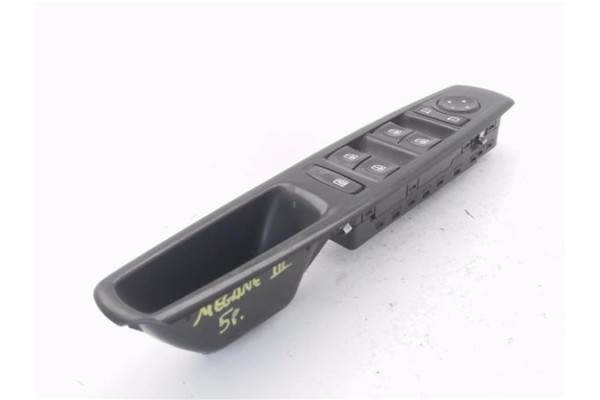 Recambio de mando elevalunas delantero izquierdo para renault megane iii berlina 5p 1.5 dynamique referencia OEM IAM 809610016R 