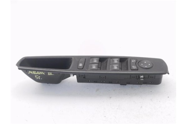 Recambio de mando elevalunas delantero izquierdo para renault megane iii berlina 5p 1.5 dynamique referencia OEM IAM 809610016R 