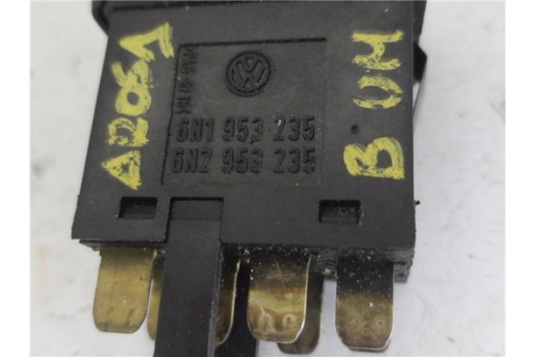 Recambio de interruptor luces emergencia para seat arosa (6h1) 1.0 select referencia OEM IAM 6N1953235 6N2953235 
