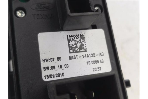 Recambio de mando elevalunas delantero izquierdo para ford fiesta vi 1.6 tdci referencia OEM IAM 8A6T14A132AC  