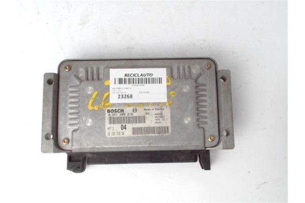 Recambio de centralita para peugeot 206 1.6 i referencia OEM IAM 9632693980 0261206216 