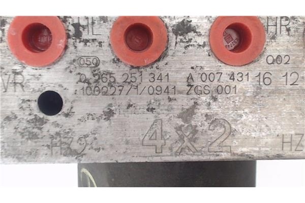 Recambio de nucleo abs para mercedes-benz vito / mixto furgón (w639) 109 cdi referencia OEM IAM A0074311612 265251341 