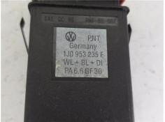 Recambio de interruptor luces emergencia para volkswagen golf iv berlina (1j1) 1.9 advance referencia OEM IAM 1J0953235F  
