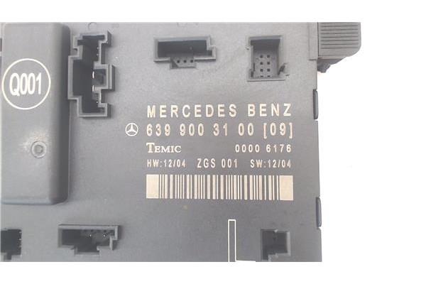 Recambio de módulo electrónico para mercedes-benz vito / mixto furgón (w639) 109 cdi referencia OEM IAM 6399003100  