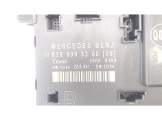 Recambio de módulo electrónico para mercedes-benz vito / mixto furgón (w639) 109 cdi referencia OEM IAM 6399003200  
