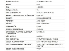 citroen c3 del año 2008