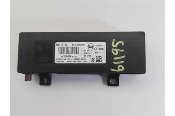 Recambio de centralita para citroen c4 grand picasso/spacetourer 2.0 exclusive referencia OEM IAM 9816643480  