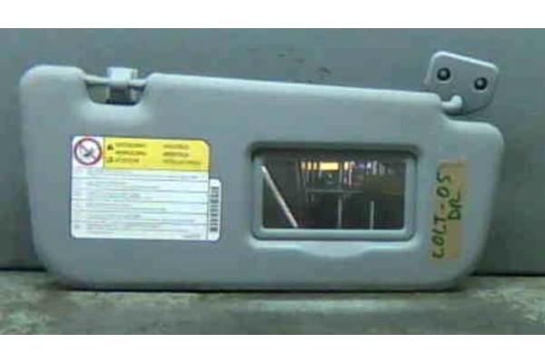Recambio de parasol derecho para mitsubishi colt berlina 5 (z30a)(2005) 1.3 (z35a, z33a, z34a) referencia OEM IAM   