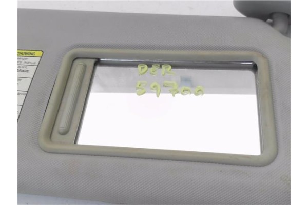 Recambio de parasol derecho para toyota avensis cross sport (t27) 2.2 premium referencia OEM IAM 7431005190B0  