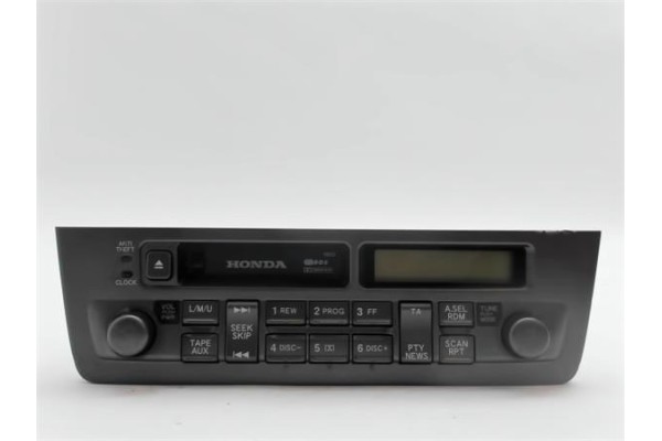 Recambio de radio / cd para honda civic vii 1.6 referencia OEM IAM 39100S6AG100 13015219 