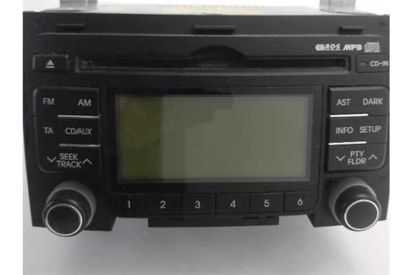 Recambio de radio / cd para hyundai i30 (fd) 1.6 comfort referencia OEM IAM 961602L200  