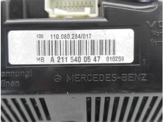 Recambio de cuadro completo para mercedes-benz clase e (bm 211) berlina 3.2 e 320 cdi (211.026) referencia OEM IAM A2115400547  