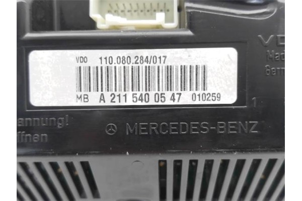 Recambio de cuadro completo para mercedes-benz clase e (bm 211) berlina 3.2 e 320 cdi (211.026) referencia OEM IAM A2115400547  
