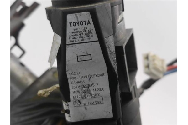 Recambio de columna direccion para toyota corolla (e12) 1.6 vvt-i referencia OEM IAM 4520002180 PT22BD0007P 