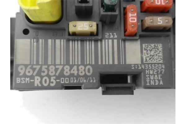 Recambio de bsm para peugeot partner tepee 1.6 premium referencia OEM IAM 9675878480 BSMR0500 