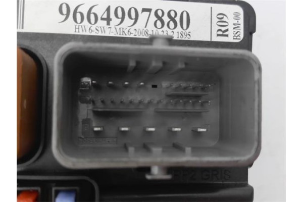 Recambio de caja fusibles/rele para citroen c3 1.4 16v referencia OEM IAM 9664997880  
