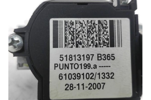 Recambio de clausor para fiat punto / grande punto (199) 1.3 d multijet referencia OEM IAM 01098401 61039102 