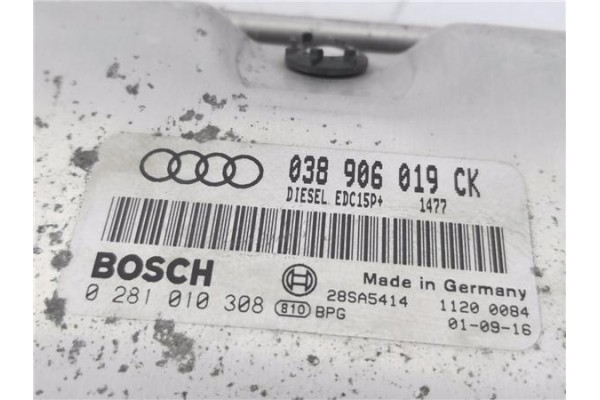 Recambio de centralita para audi a3 (8l) 1.9 tdi ambiente referencia OEM IAM 038906019CK 281010308 