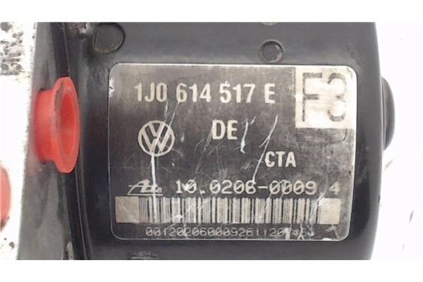 Recambio de nucleo abs para audi a3 (8l) 1.9 tdi ambiente referencia OEM IAM 1J0614517E  