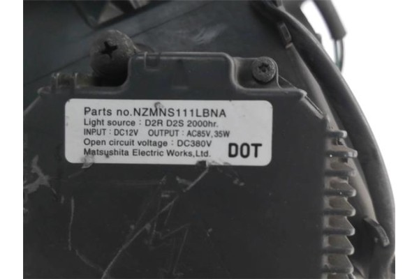 Recambio de faro xenon izquierdo para nissan x-trail (t30) 2.2 di 4x4 referencia OEM IAM NZMNS111LBNA  