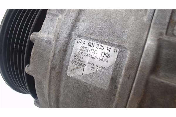 Recambio de compresor aire acond. para mercedes-benz clase e (bm 211) berlina 2.7 e 270 cdi (211.016) referencia OEM IAM A001230